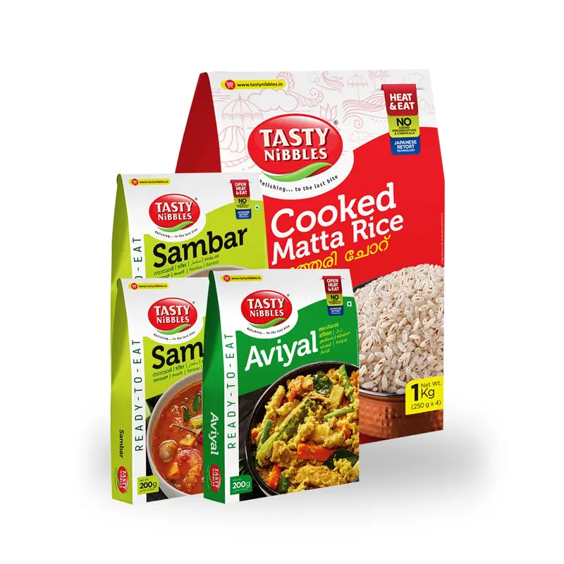 Veg Curry Meals - Mini 3 1