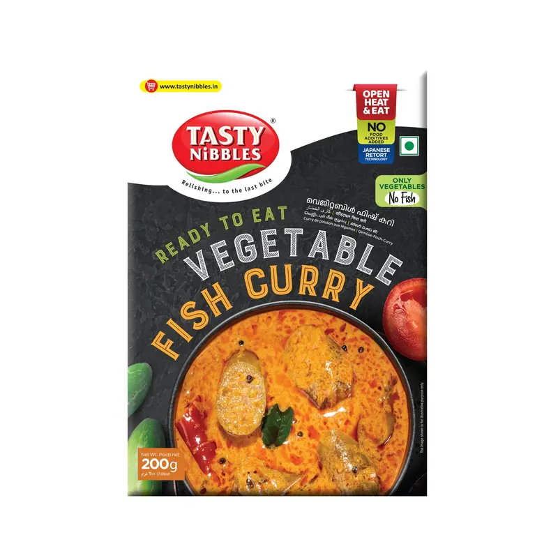 Vegetable Fish Curry 200G | Only Vegetables No Fish 1