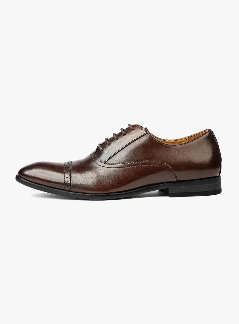 Vieri Cap Brown Derby Shoe 1