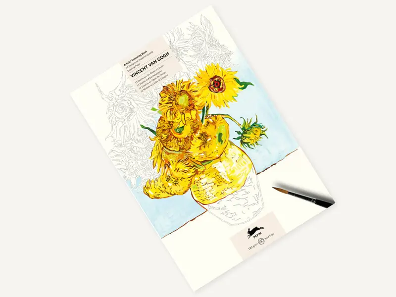 Vincent Van Gogh - Artists’ Colouring Books 1