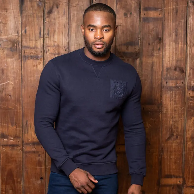 Vintage Afr Luxe Pullover Sweatshirt Midnight 1