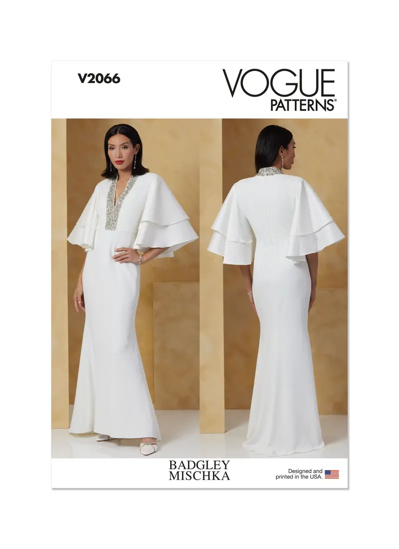 Vogue Pattern V2066 Misses' Dress 1