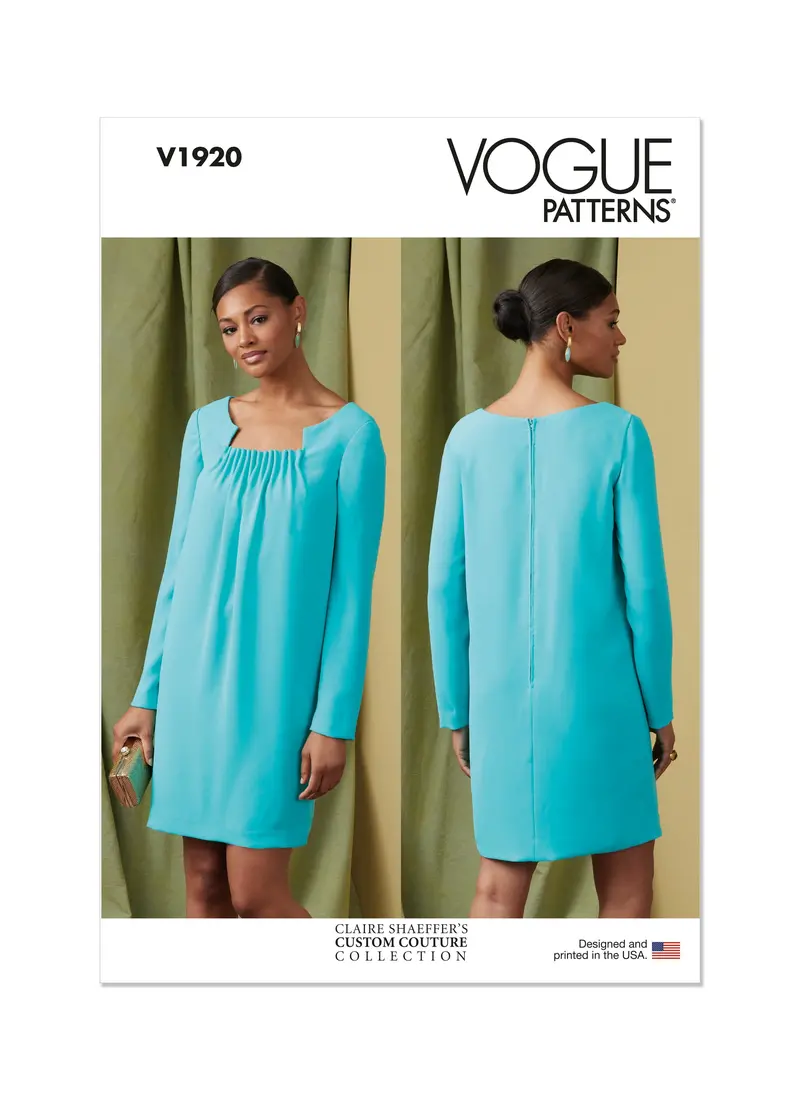 Vogue V1920 Misses' Dress 1