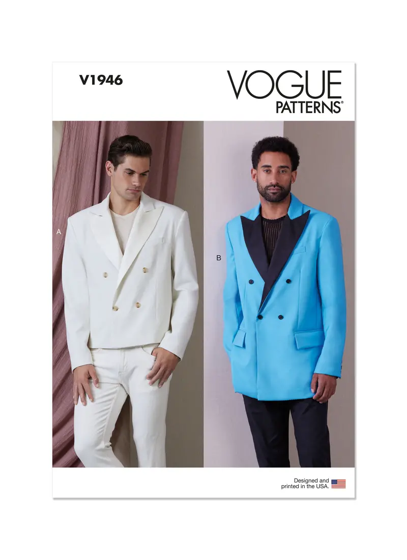 Vogue V1946 Men's Jacket 1