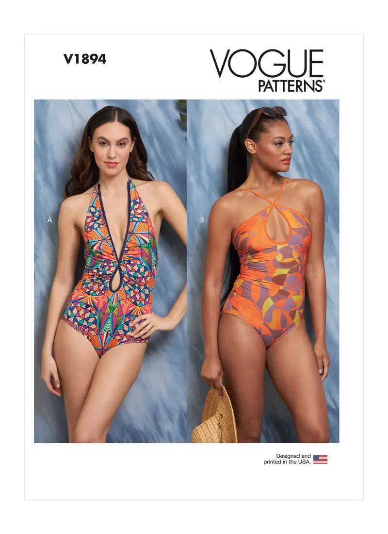 Voguepattern V1894 Misses' Swimsuits 1