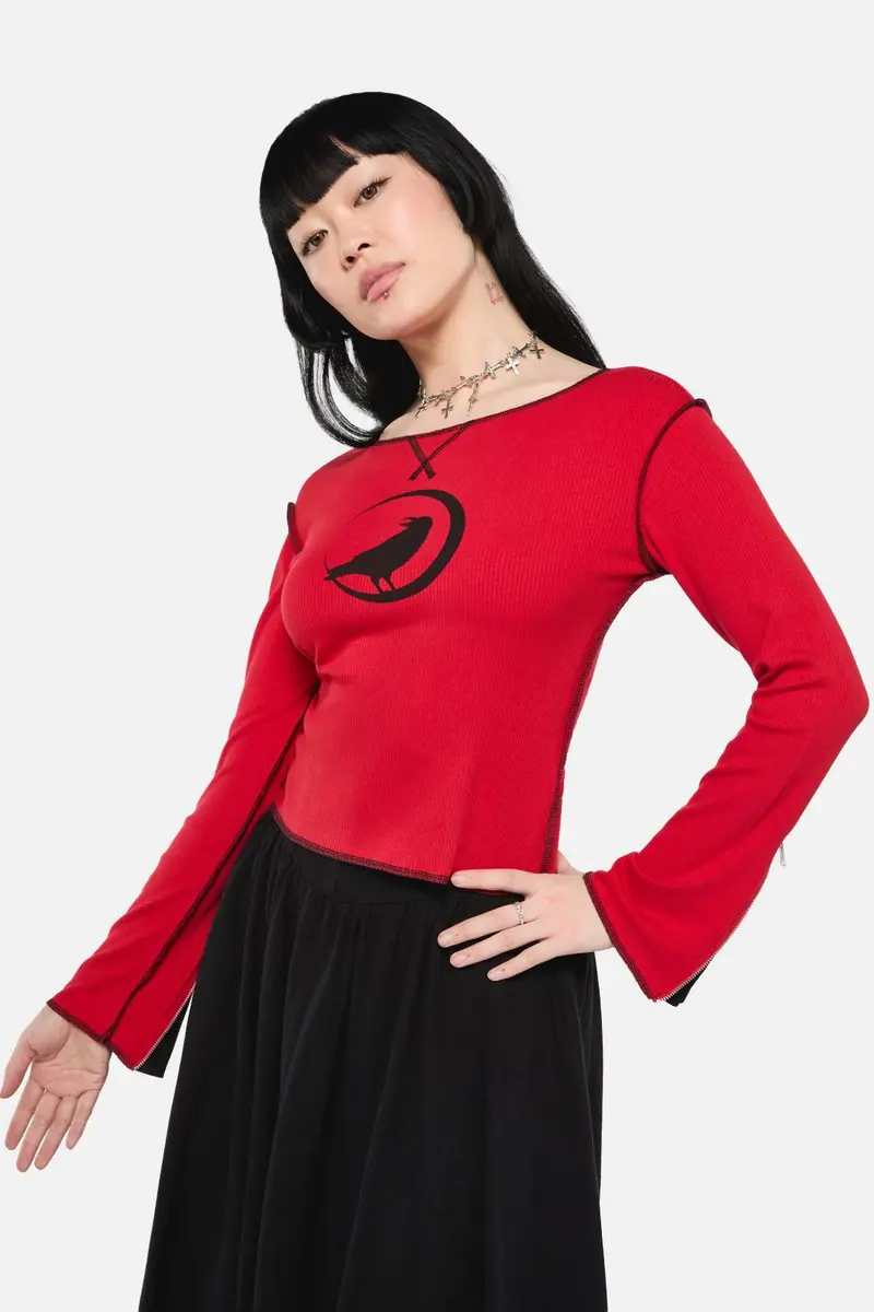 Wahn Ribbed Jersey Top 1