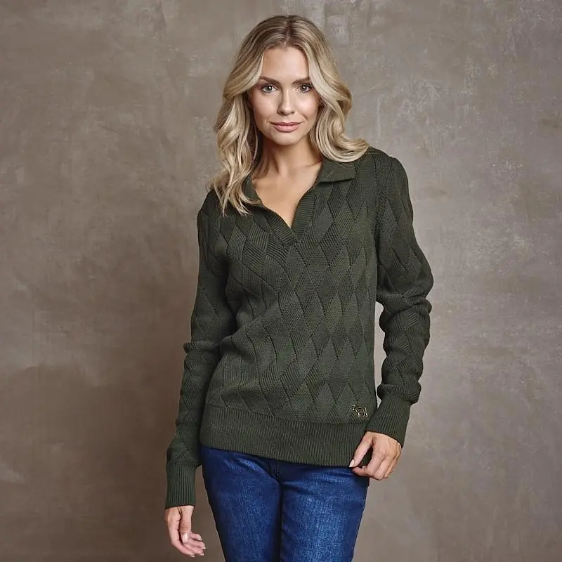Weave Pull Over Knit - Fatigue 1