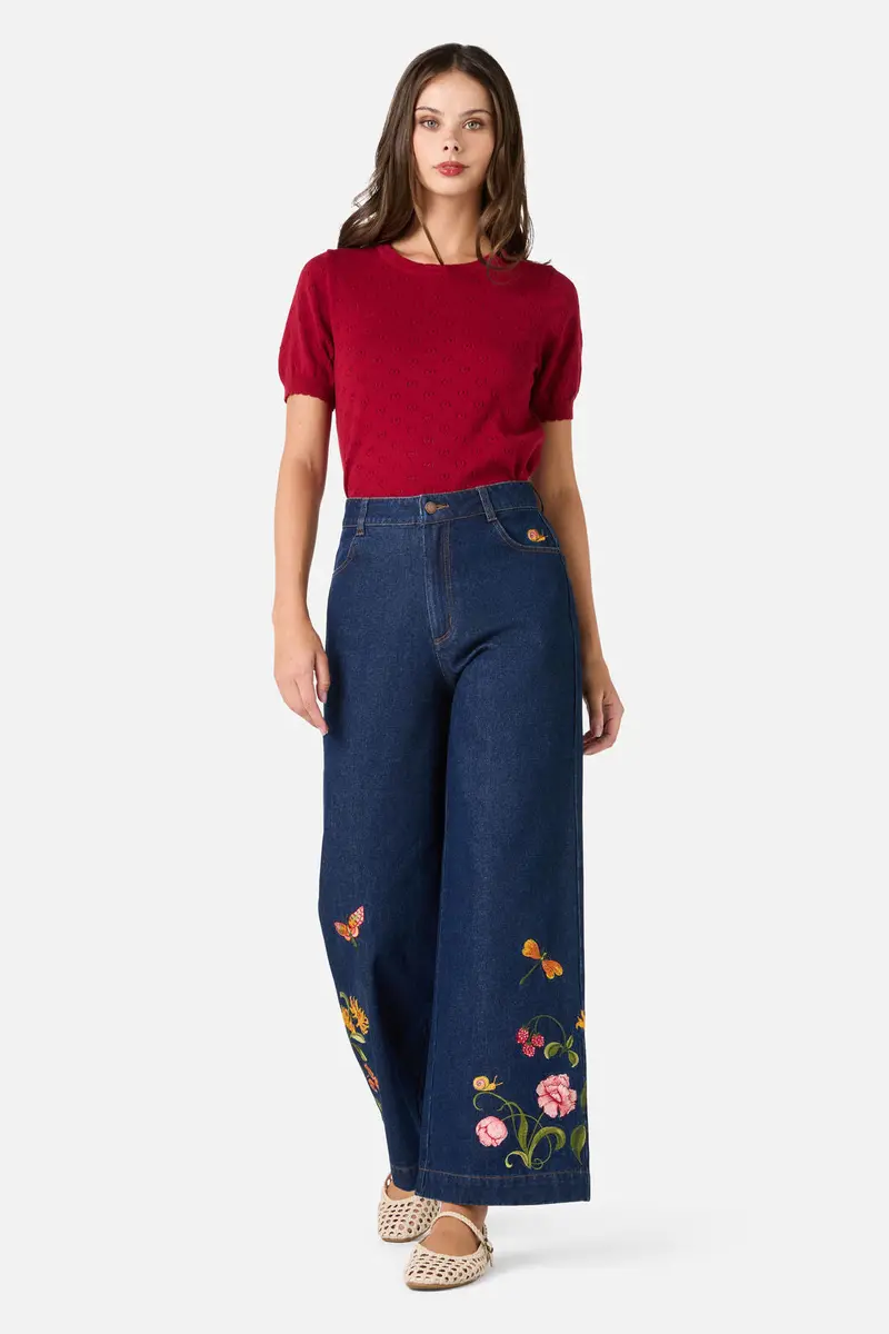 Whimsical Emb Jean 1