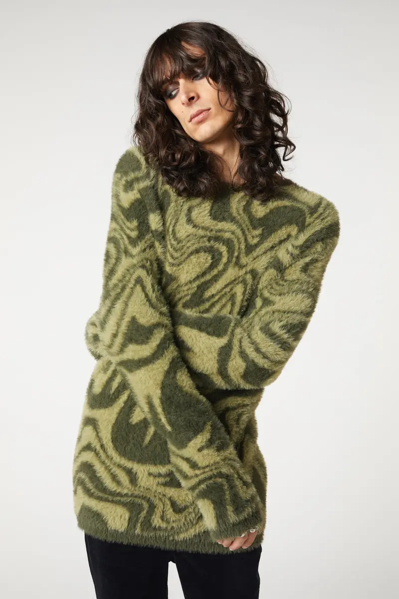 Who Are You Geo Knit 1