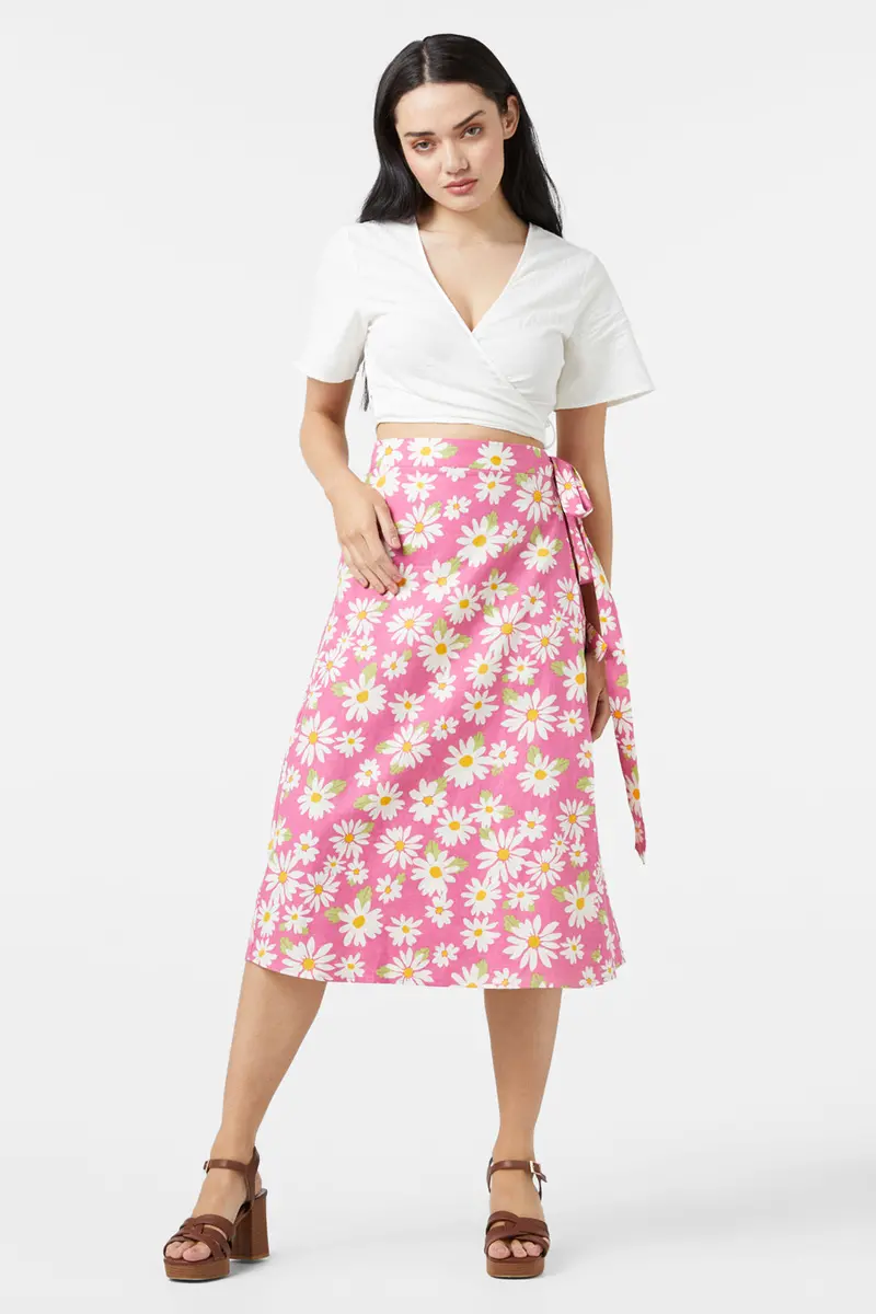 Wild Daisy Wrap Skirt 1