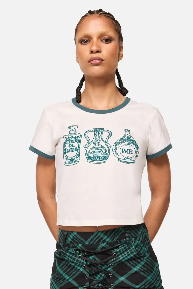 Witches Print Baby Tee 1