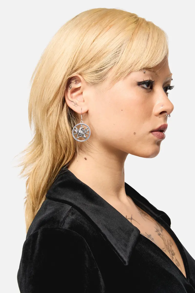 Witches Raven Earrings 1