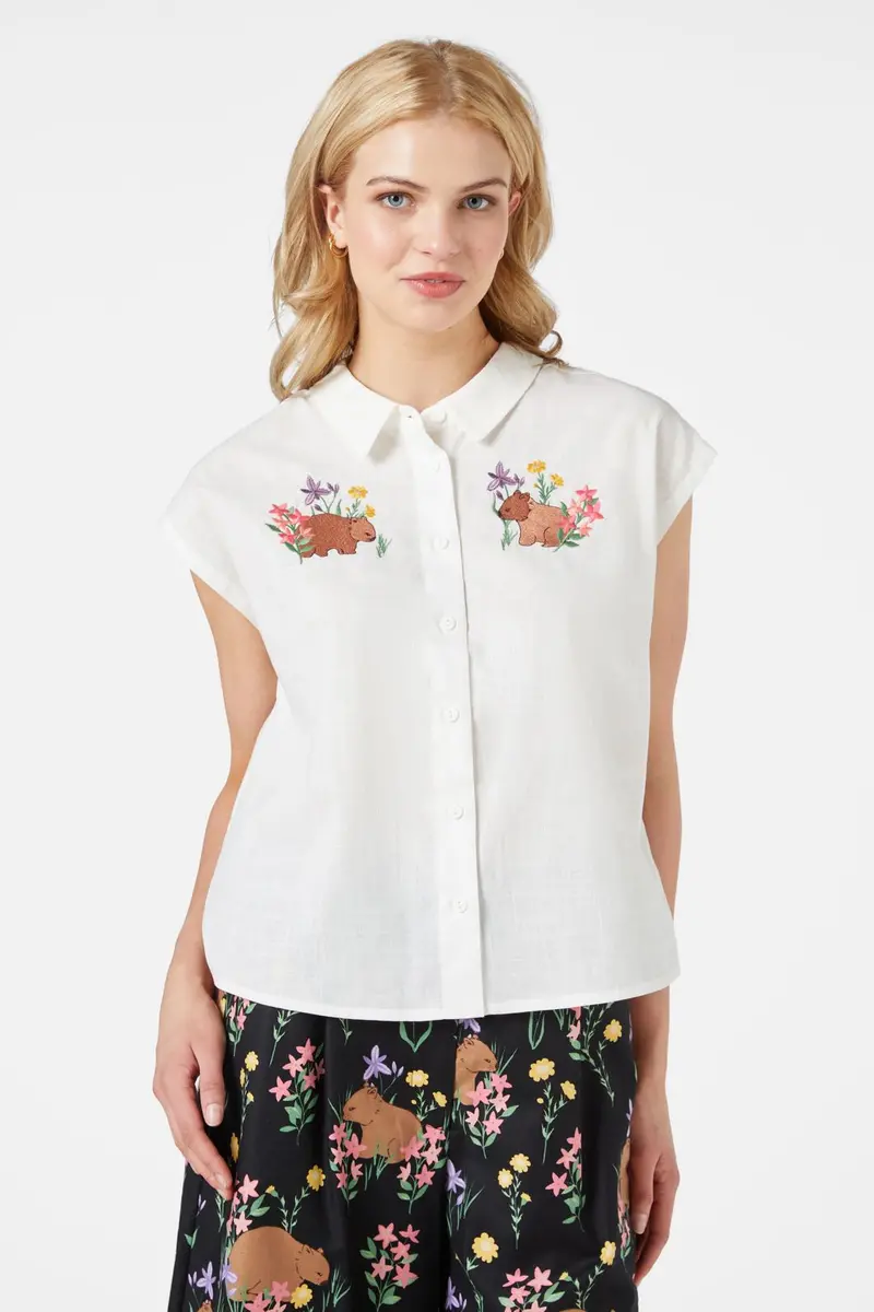 Wombat Emb Blouse 1