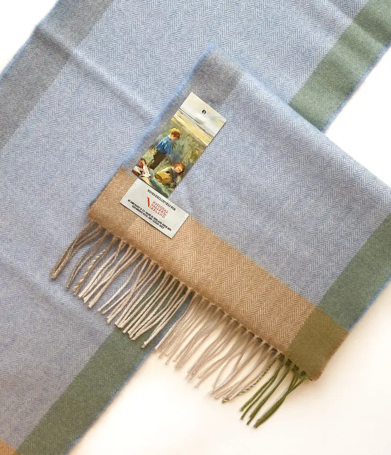 Women Impressionists Merino Wool Scarf 1