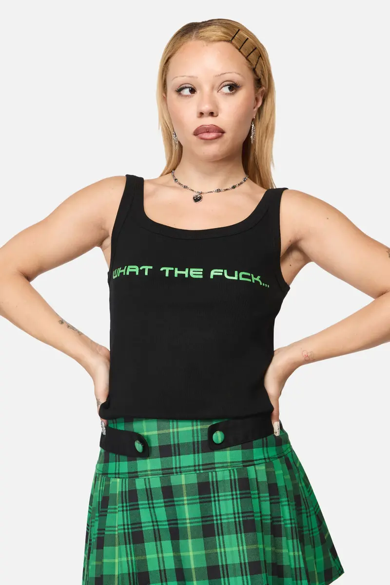 Wtf Ribbed Tank 1