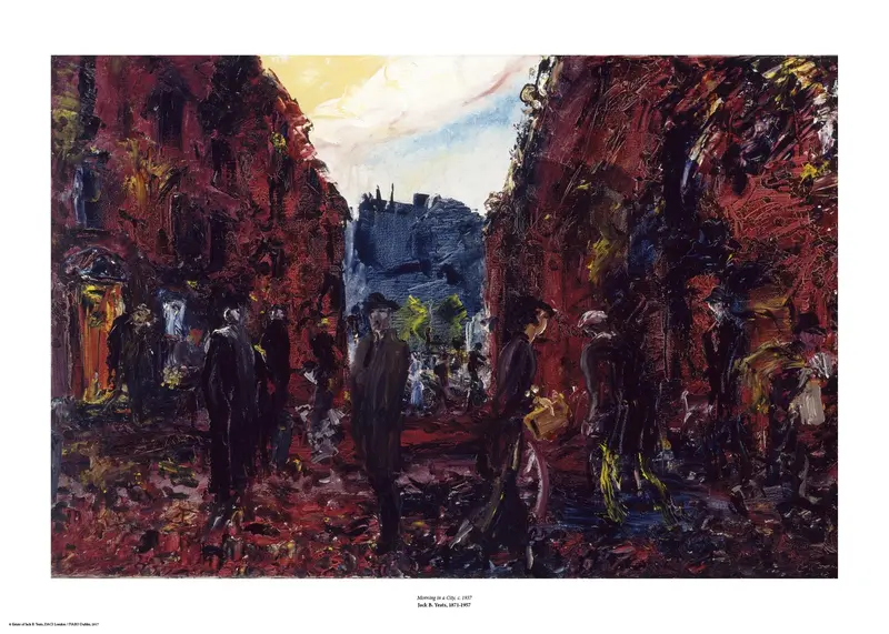 Yeats, Morning In A City Art Print 1