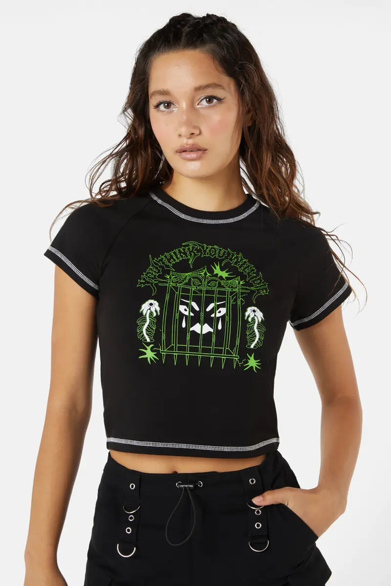 You Think You Will Die Raglan Tee 1