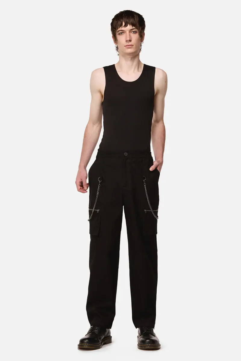 Your Grace Goth Zip Pant 1