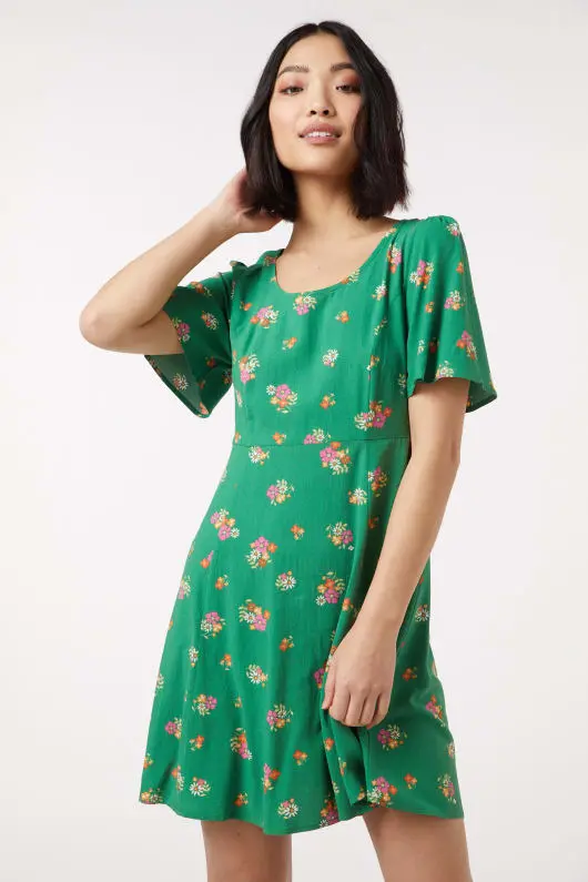 Ziva Floral Mini Dress 1