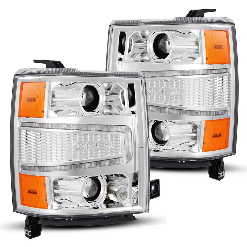Alpharex 880243 Luxx-Series Projector Headlights – Modern Led Optics, Direct Replacement 1