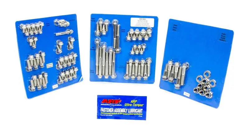 Arp 545-9501 Black Oxide Engine Fastener Kit – 12-Point Stainless Steel Bolts For Big Block Motor Builds 1