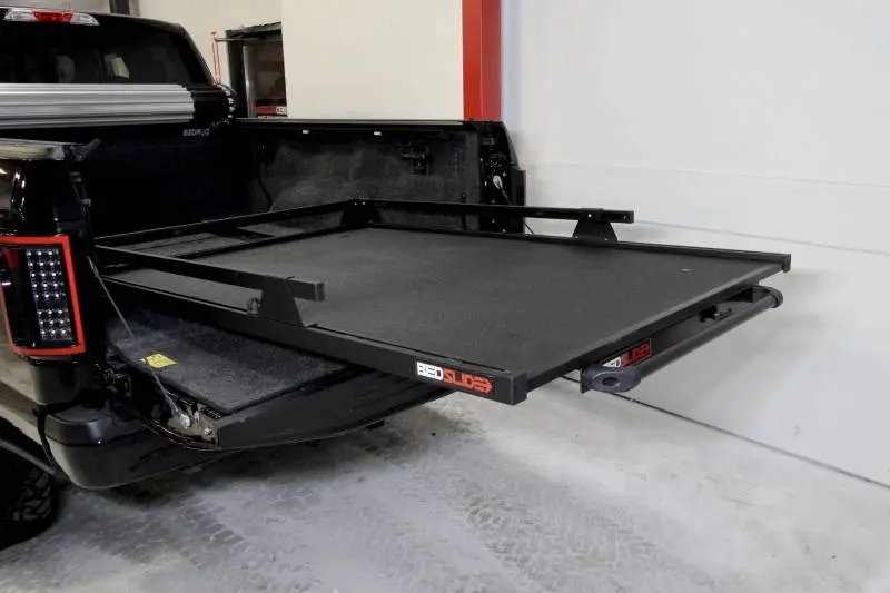 Bedslide 20-7848-Hdb Heavy-Duty 78" X 48" Black Truck Bed Slide For 2019–Current Chevy/Gmc Silverado & Sierra (6.9' Beds) 1