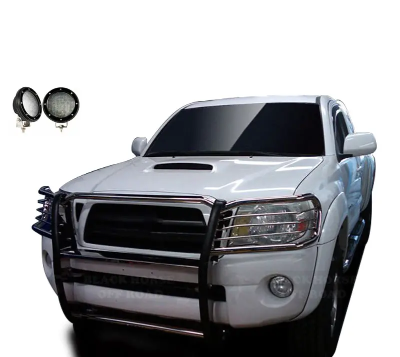 Black Horse Off Road Modular Stainless Steel Grille – Customizable 17A096400Mss-Plfb Design 1