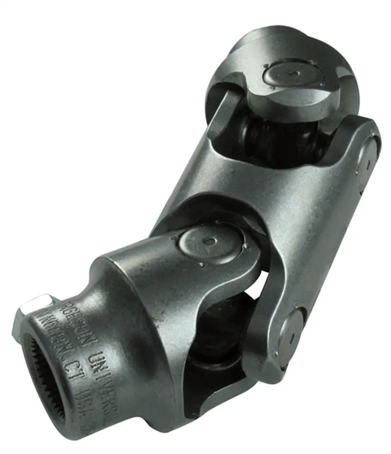 Borgeson Steel Double-Universal Steering Joint – 3/4" Double-D To 9/16"-36 Spline (024912) 1