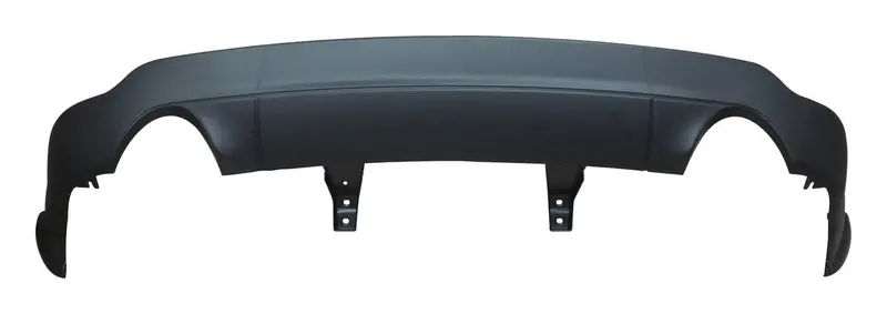 Crown Automotive Rear Bumper Fascia For Jeep – 68111469Aa, Dual Exhaust, No Tow Hitch, Textured Black 1