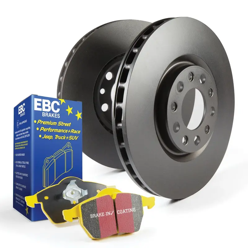 Ebc Brakes S13Kr1251 Yellowstuff Performance Brake Kit – Includes Rk Drilled Rotors 1