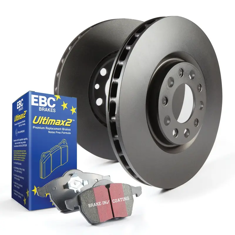 Ebc Brakes S1Kf1421 Ultimax 2 Brake Pad And Rk Rotor Kit – Front Axle 1