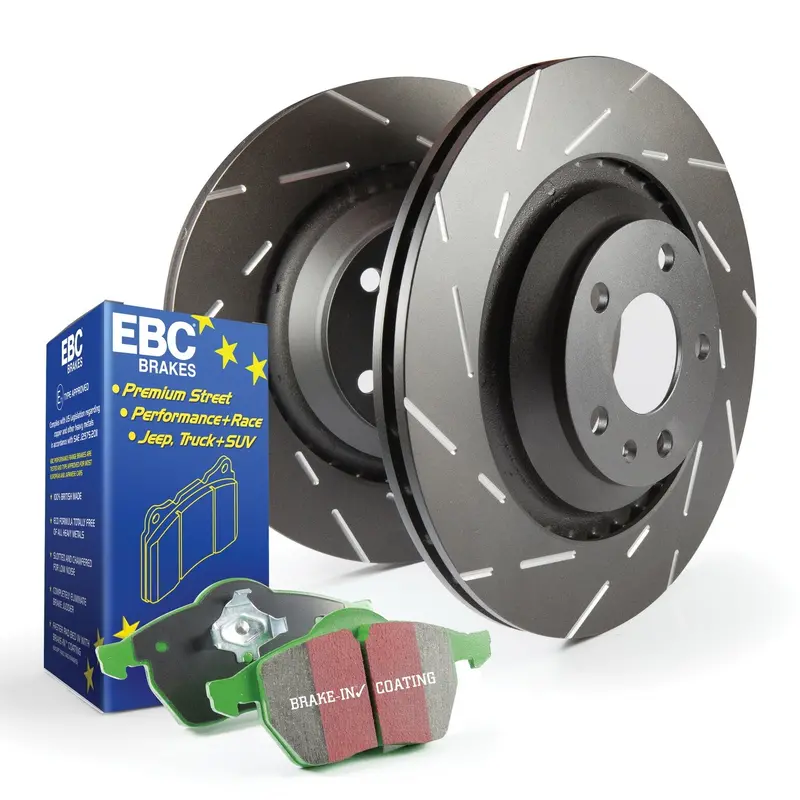 Ebc Greenstuff 2000 Brake Kit – Front S2 System With Usr Rotors (S2Kr2097) 1