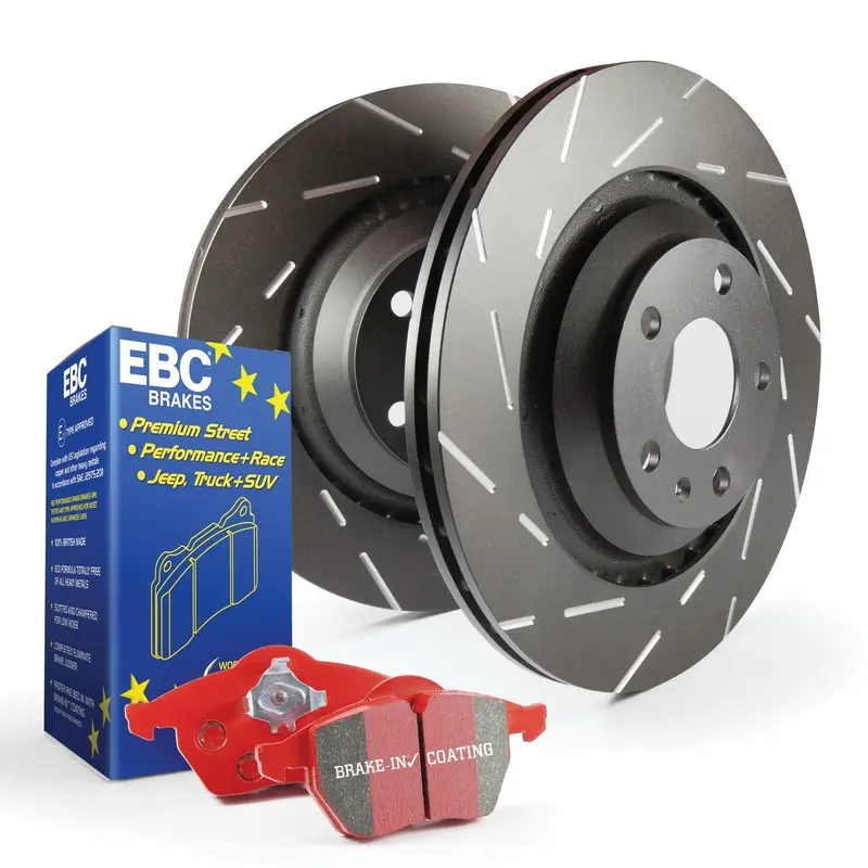Ebc Redstuff Brake Kit With Usr Rotors – S4Kf1537 Performance Upgrade 1