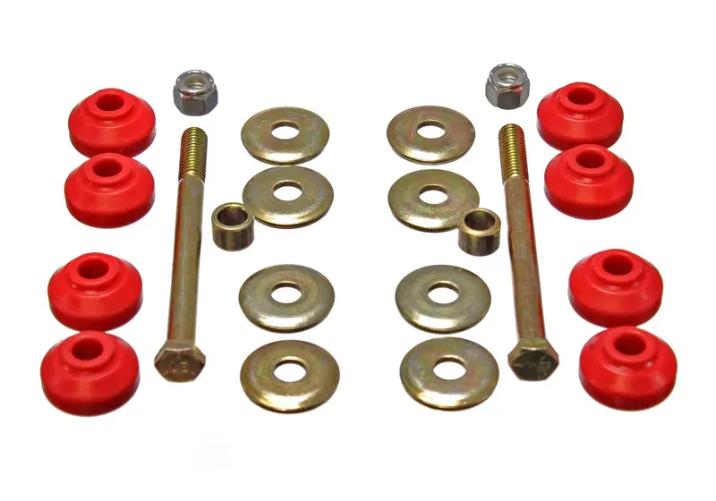 Energy Suspension End Link Bushing Kit – Red Polyurethane Front Replacement 1