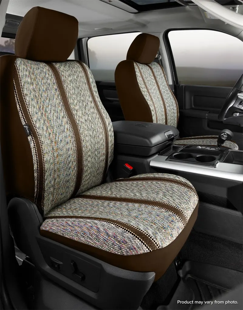 Fia Custom Seat Covers – Brown Wrangler-Themed Interior Protection (Tr49-32) 1