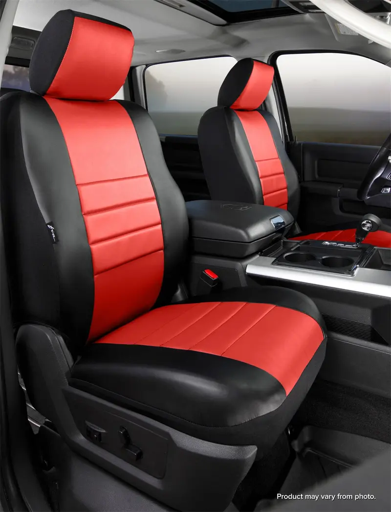 Fia Sl69-25 Leatherlite Custom Seat Cover – Premium Red Interior Upgrade 1
