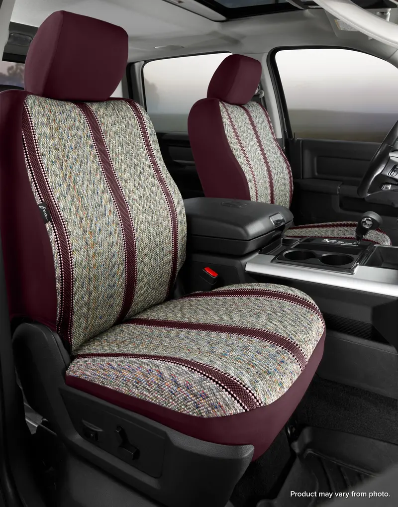 Fia Tr47-14 Wine-Colored Custom Seat Covers For Jeep 1