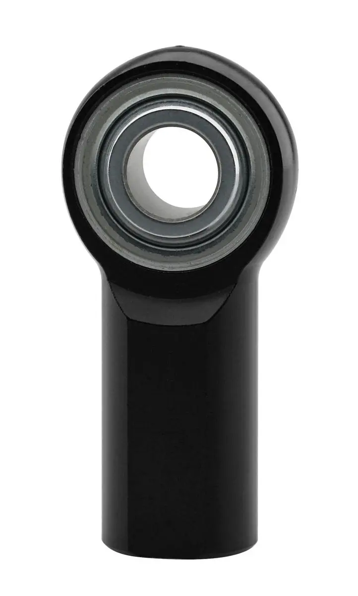 Fk Rod Ends Aljf6B – 3/8" Male/Female Thread, Black Anodized Aluminum 1