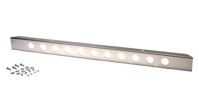 Kentrol 30429 Polished Silver Front Bumper – 54" Wide, Designed For 1945–1986 Jeep Cj Models 1