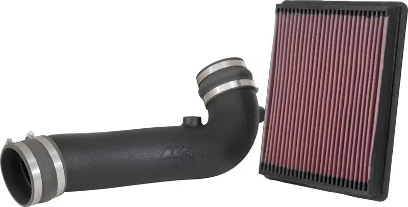 K&N 57-3098 Cold Air Intake Kit – Engine Performance Upgrade With Washable Filter 1