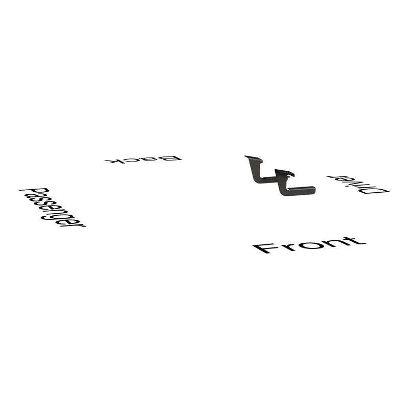 Luverne 401473 Passenger-Side Vangrip Step Mounting Brackets 1
