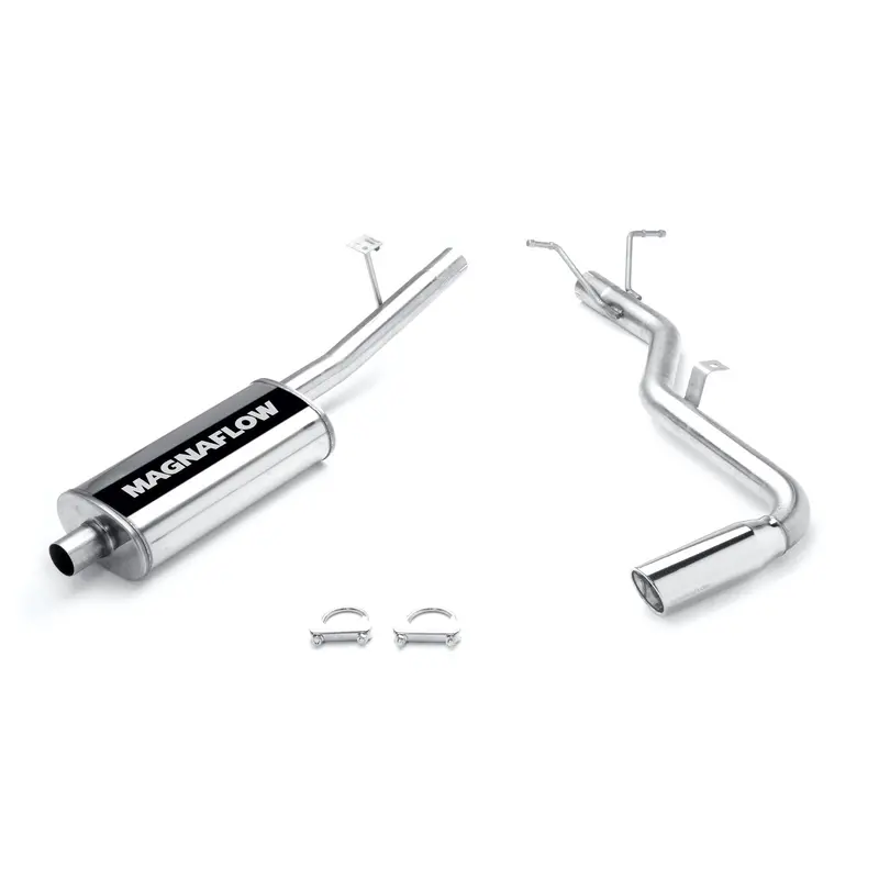 Magnaflow 15867 Street Series Cat-Back Exhaust – Stainless Steel, Full System For Enhanced Flow 1