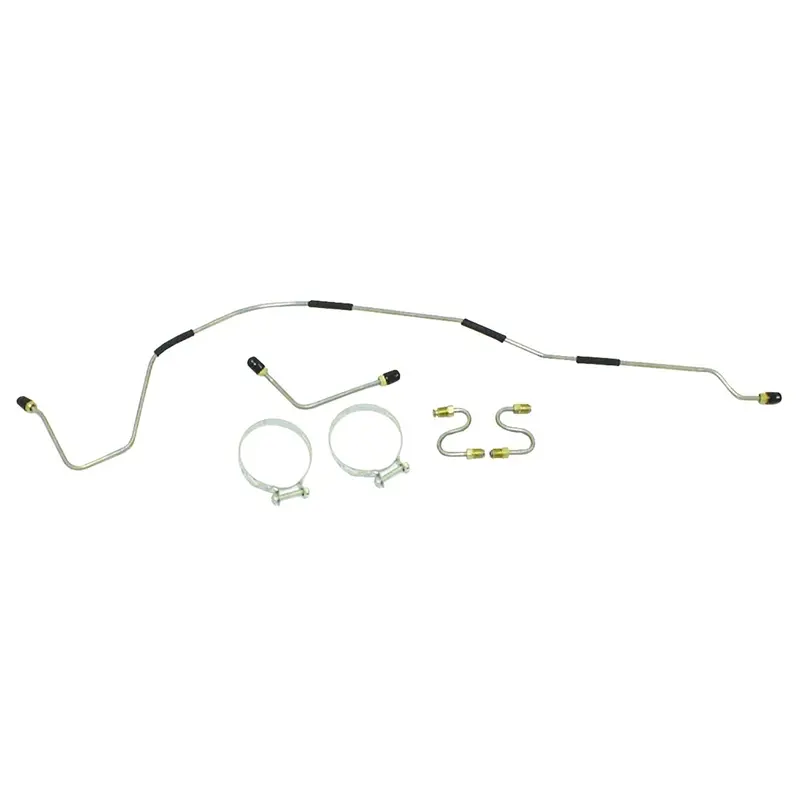 Omix-Ada Steel Front Brake Line Kit – Replacement Set, Part 16737.06 1