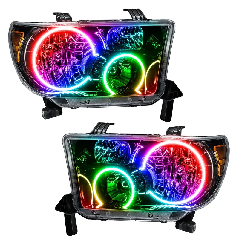 Oracle Lighting 7119-334 Colorshift Smd Headlights With Black Bezel (Controller Not Included) 1