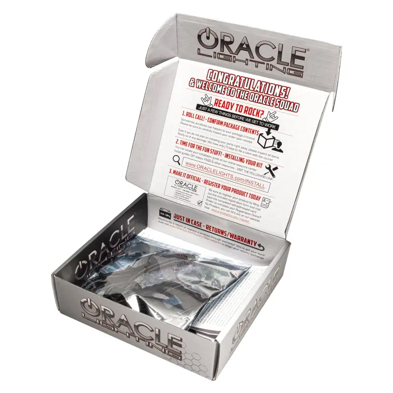 Oracle Lighting Halo Ring Emitter Kit – Headlight Accent Set, Model 3564-001 1