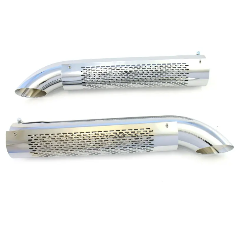 Patriot Exhaust H3824 Chrome Muffler And H3832 Resonator Kit – Compatible With Jaguar Xke Models 1