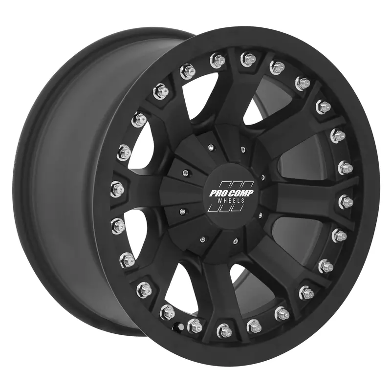Pro Comp 7033-2939 Series 7033 Alloy Wheel – 20X9", Flat Black, Dual Bolt Pattern (6X5.5" / 6X135Mm) 1