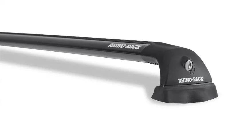 Rhino-Rack Vortex Rvp Roof Rack System – Dual Black Crossbars, Front 966Mm / Rear 906Mm, Compatible With Flush Mount Rails 1