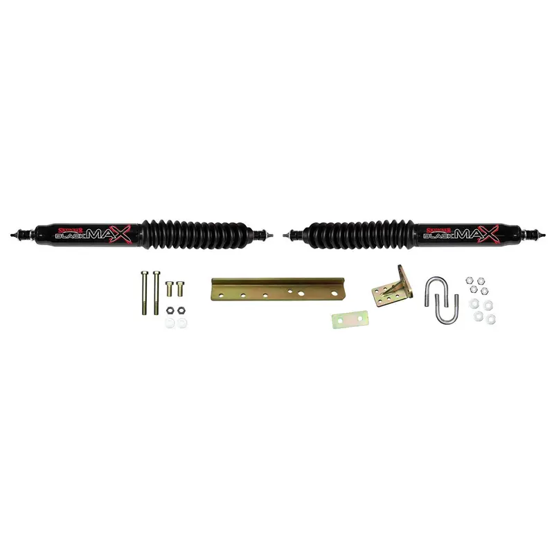 Skyjacker 8250 Dual Steering Stabilizer Kit – Black, Compatible With 1983–1997 Ford Ranger, Bronco Ii, Explorer, And Related Mazda Models 1