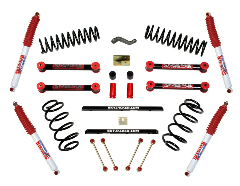 Skyjacker Tj4013Ph 4-Inch Lift Pallet Kit – For 1997–2006 Jeep Wrangler Tj 1